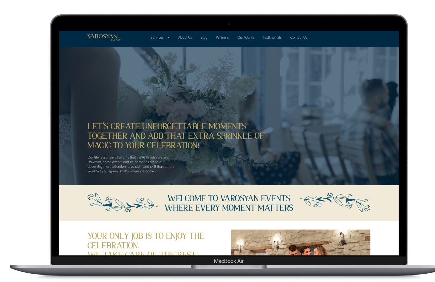 Digital Presence for Varosyan Events – Web Design, SEO & Content