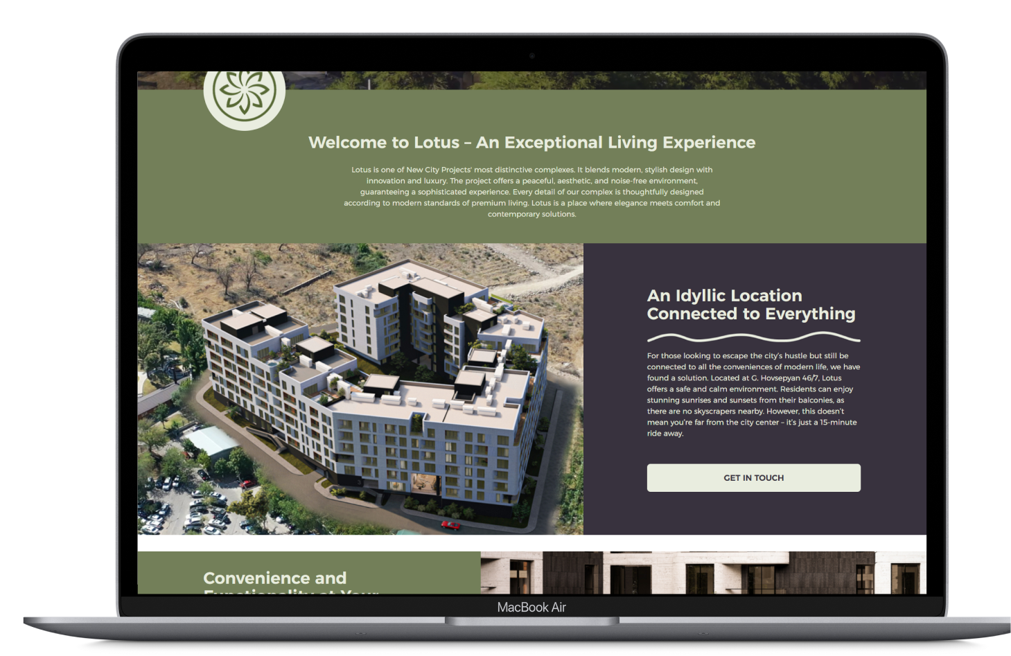 Digital Services for Lotus Construction Company