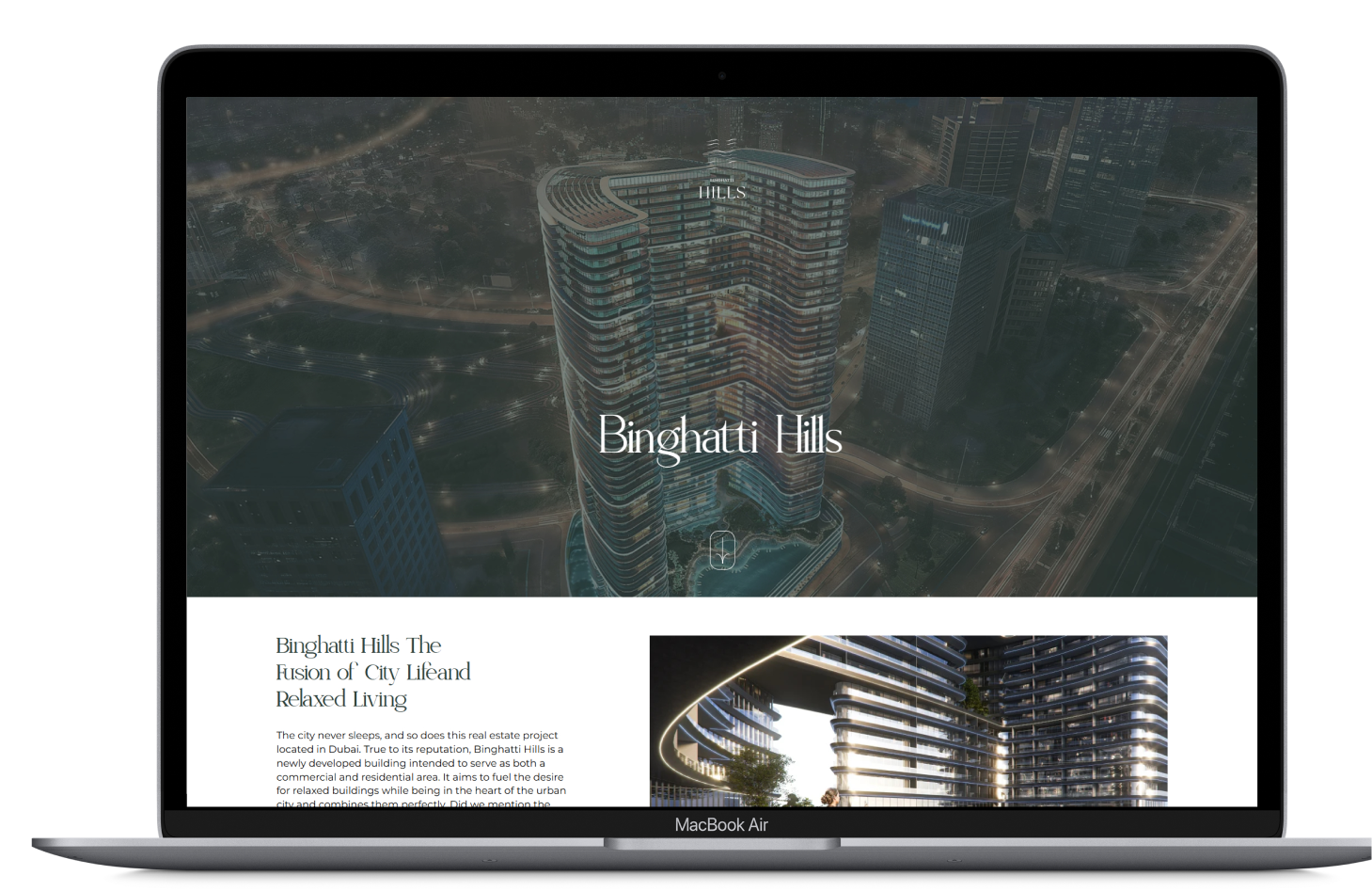 Digital Services for Binghatti Hills Construction Company