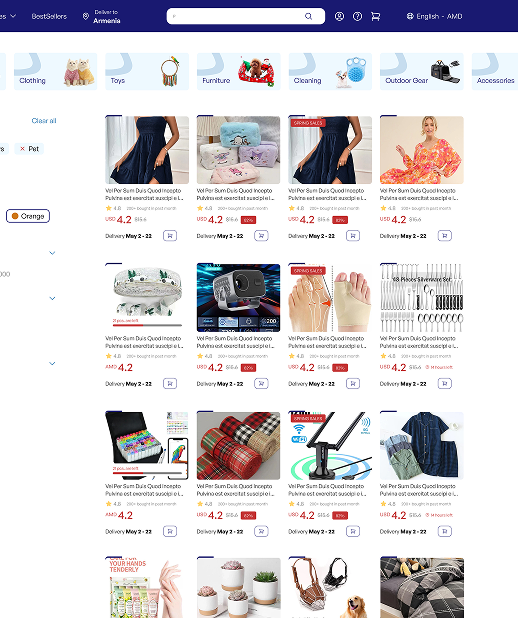 ClubOn E-Commerce – Design, Content & Optimization