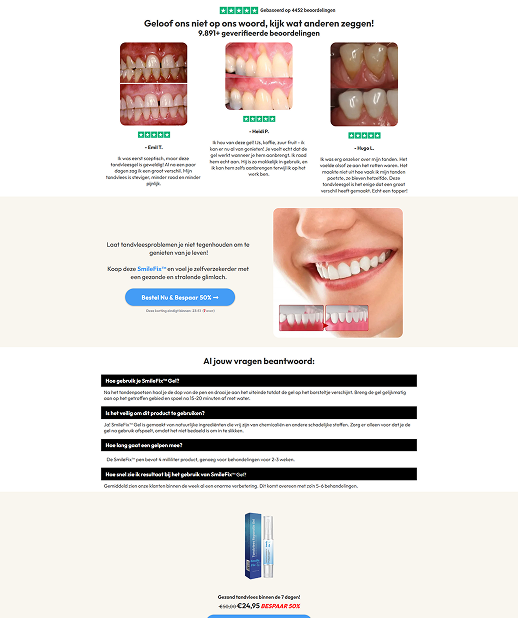 Web Design & Development for SmileFix