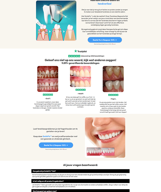 Web Design & Development for SmileFix