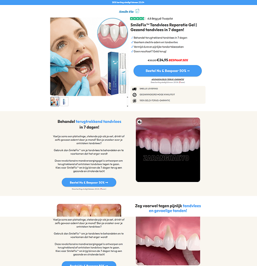 Web Design & Development for SmileFix