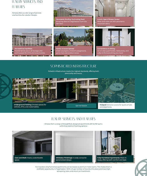 Digital Services for Pallada Construction Company