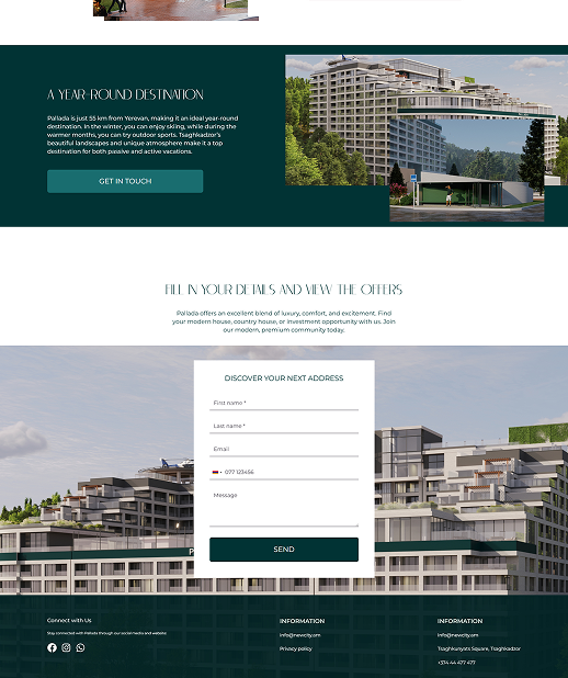 Digital Services for Pallada Construction Company