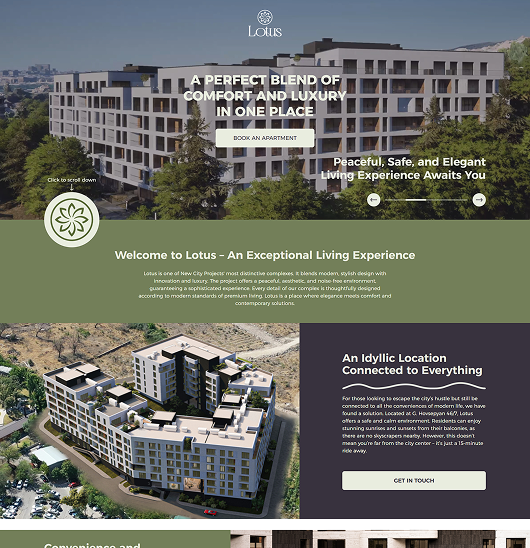 Digital Services for Lotus Construction Company