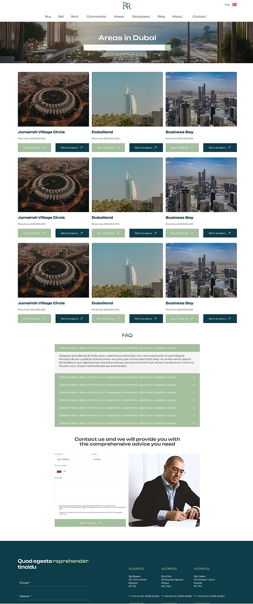 Ross Suleiman Web-Site Design