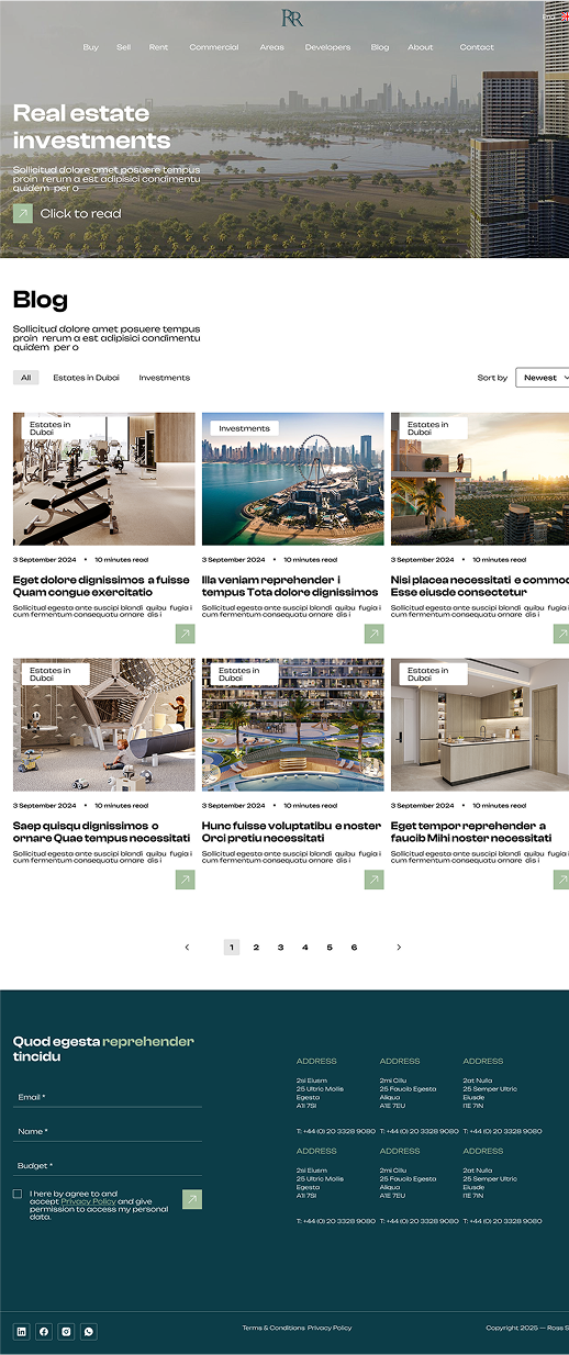Ross Suleiman Web-Site Design
