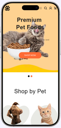 Web Design & Development for Pet Shop