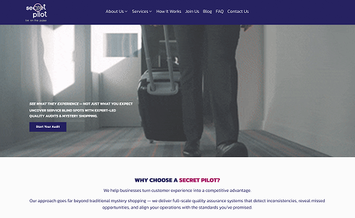 Secret Pilot – Design, Web Development, SEO & Content Writing