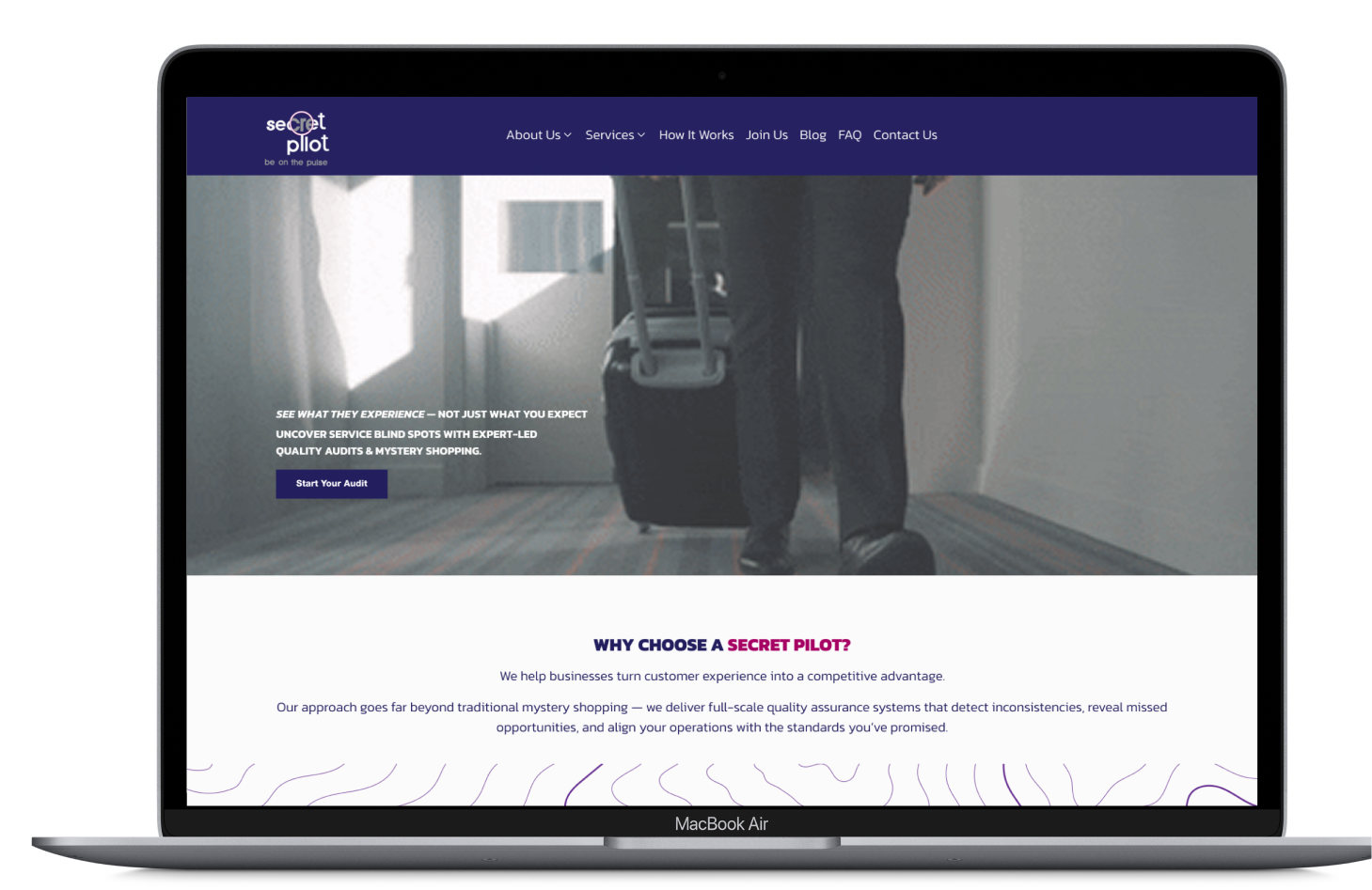 Secret Pilot – Design, Web Development, SEO & Content Writing